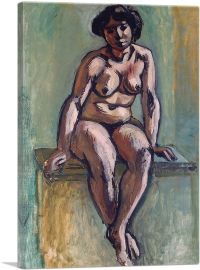 Seated Woman 1908-1-Panel-40x26x1.5 Thick