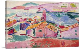View of Collioure 1905-1-Panel-18x12x1.5 Thick