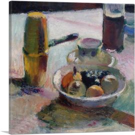 Fruit and Coffeepot 1898-1-Panel-18x18x1.5 Thick
