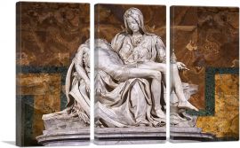 Pieta 1499-3-Panels-90x60x1.5 Thick
