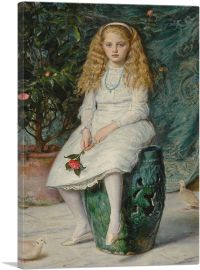 Nina Daughter Of Frederick Lehmann 1869-1-Panel-40x26x1.5 Thick