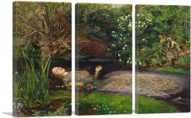 Ophelia 1851-3-Panels-90x60x1.5 Thick