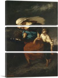 Retreat from the Storm 1846-3-Panels-90x60x1.5 Thick