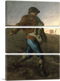 The Sower 1850-3-Panels-60x40x1.5 Thick