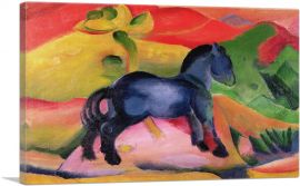 Little Blue Horse 1912-1-Panel-40x26x1.5 Thick