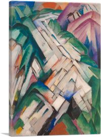Stony Path - Mountains and Landscape 1912-1-Panel-40x26x1.5 Thick