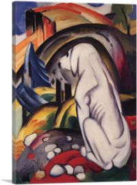 The White Dog 1912-1-Panel-60x40x1.5 Thick