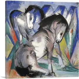 Two Horses 1913-1-Panel-26x26x.75 Thick