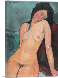 Female Nude 1916-1-Panel-12x8x.75 Thick