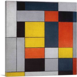 Composition No. II 1920-1-Panel-36x36x1.5 Thick