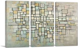 Composition 1913-3-Panels-90x60x1.5 Thick