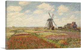 A Field of Tulips in Holland 1886-1-Panel-26x18x1.5 Thick