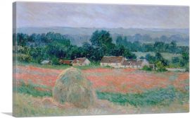 Haystack At Giverny 1886-1-Panel-40x26x1.5 Thick