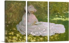 Springtime 1872-3-Panels-90x60x1.5 Thick