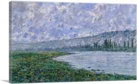 The Seine at Vetheuil 1880-1-Panel-12x8x.75 Thick