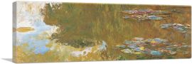 The Water Lily Pond 1917-1-Panel-48x16x1.5 Thick