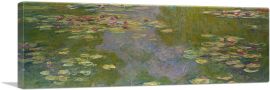 Water Lilies 1919-1-Panel-36x12x1.5 Thick