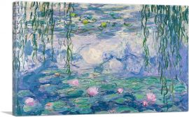 Waterlilies 1916-1919-1-Panel-12x8x.75 Thick