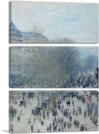 Boulevard Des Capucines 1883-3-Panels-90x60x1.5 Thick