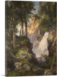 Falls At Toltec Gorge 1913-1-Panel-12x8x.75 Thick