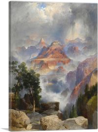 A Showery Day Grand Canyon 1919-1-Panel-18x12x1.5 Thick