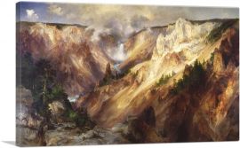 The Grand Canyon of Yellowstone-1-Panel-26x18x1.5 Thick
