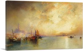 View of Venice 1897-1-Panel-26x18x1.5 Thick