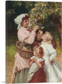 Picking Apples-1-Panel-18x12x1.5 Thick