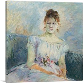 Paule Gobillard In Dress 1887-1-Panel-26x26x.75 Thick