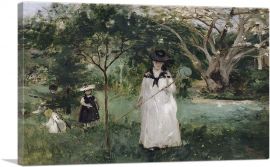 The Butterfly Hunt Madame Pontillon 1874-1-Panel-26x18x1.5 Thick