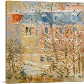 Houses Under Snow-1-Panel-18x18x1.5 Thick