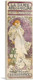 The Lady of the Camellias 1896-1-Panel-60x20x1.5 Thick
