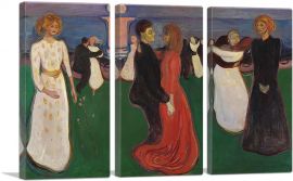 Dance of Life 1900-3-Panels-60x40x1.5 Thick