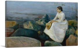 Inger on the Beach 1889-1-Panel-18x12x1.5 Thick