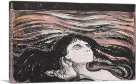 Lovers in the Waves 1896-1-Panel-26x18x1.5 Thick