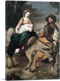 The Flight Into Egypt 1645-1-Panel-26x18x1.5 Thick