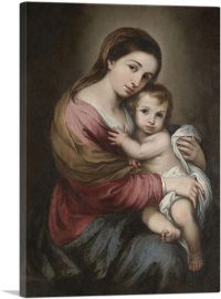 The Madonna And Child-1-Panel-18x12x1.5 Thick