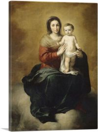 Virgin And Child-1-Panel-26x18x1.5 Thick