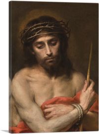 Ecce Homo Jesus With Crown of Thorns-1-Panel-40x26x1.5 Thick
