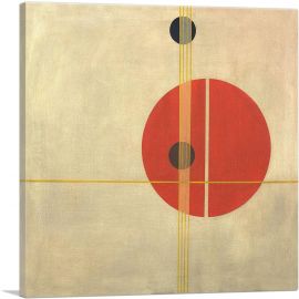 Q 1 Suprematistic 1923-1-Panel-26x26x.75 Thick