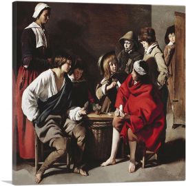 The Young Card Players 1630-1-Panel-26x26x.75 Thick