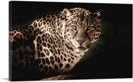 Leopard Face Home decor-1-Panel-40x26x1.5 Thick