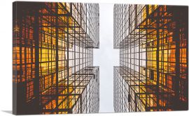Architecture Top Of The Buildings Office decor-1-Panel-26x18x1.5 Thick