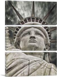 Statue Of Liberty Home decor-3-Panels-90x60x1.5 Thick