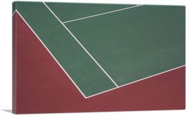 Tennis Court Home decor-1-Panel-40x26x1.5 Thick