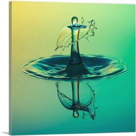 Water Drop Home decor-1-Panel-36x36x1.5 Thick