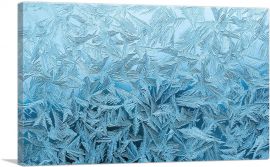 Winter Frost Texture Home decor-1-Panel-12x8x.75 Thick