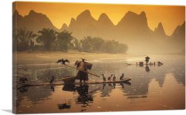 China Asia Guilin Landscape-1-Panel-12x8x.75 Thick