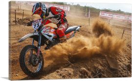 Dirt Bike Motocross Racing-1-Panel-40x26x1.5 Thick