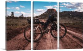 Dirt Bike Motocross Road-3-Panels-90x60x1.5 Thick